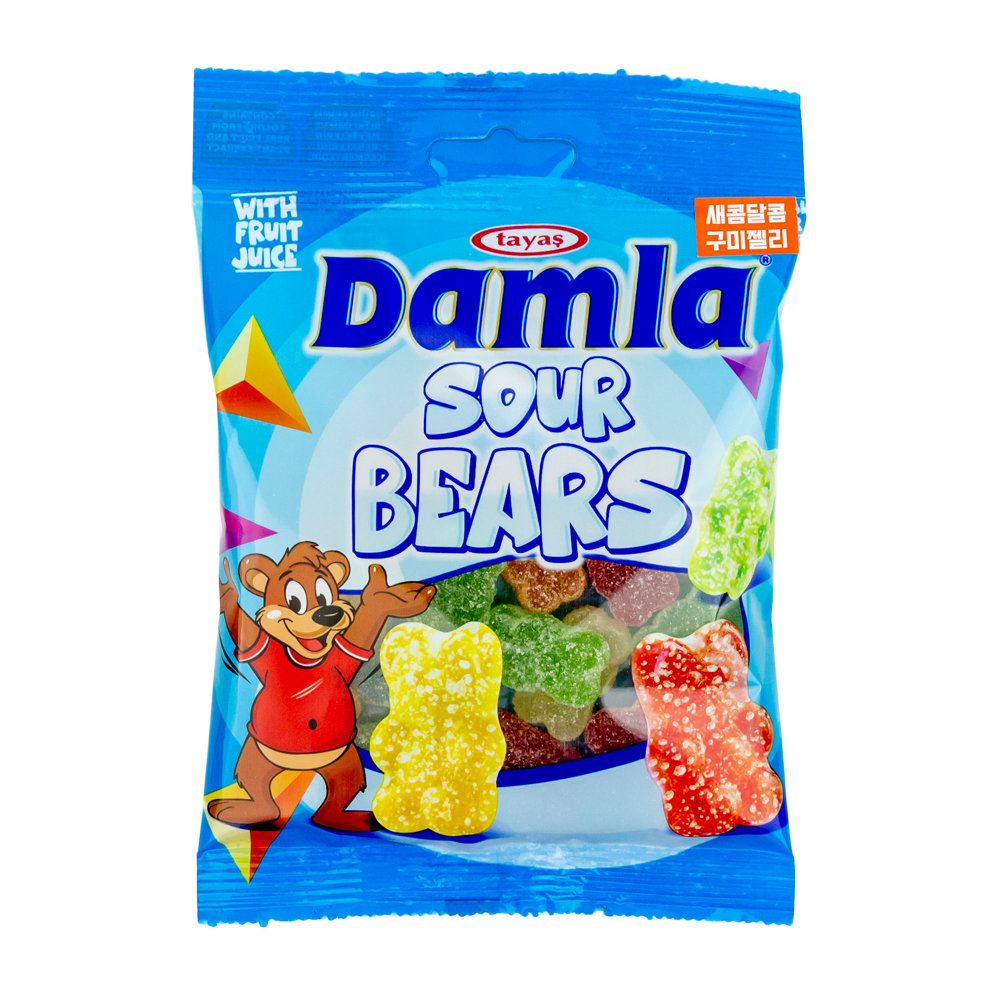 타야스 담라 사워 베어 80g